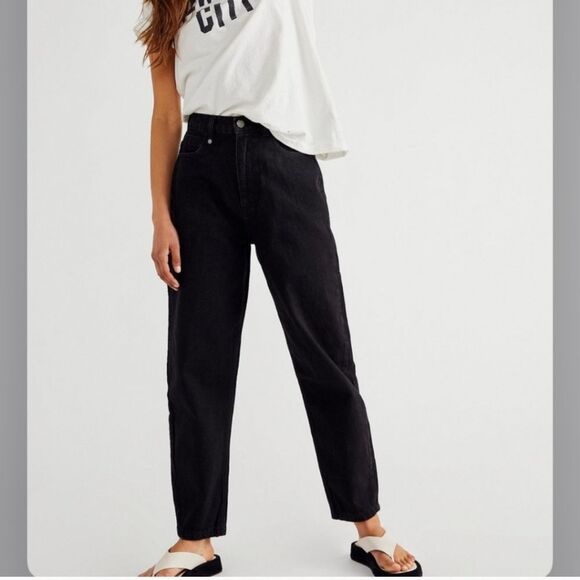 Free People x THRILLS Sabina Vintage high waisted Jeans Size 6 - Picture 1 of 9